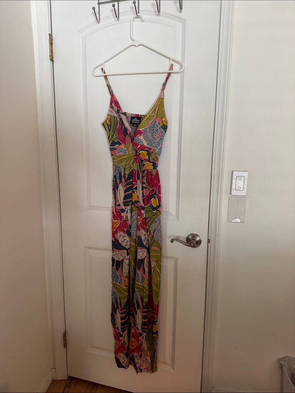 Angie Tropical Floral Jumpsuit - Picture 3 of 6